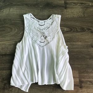 Lace tank top